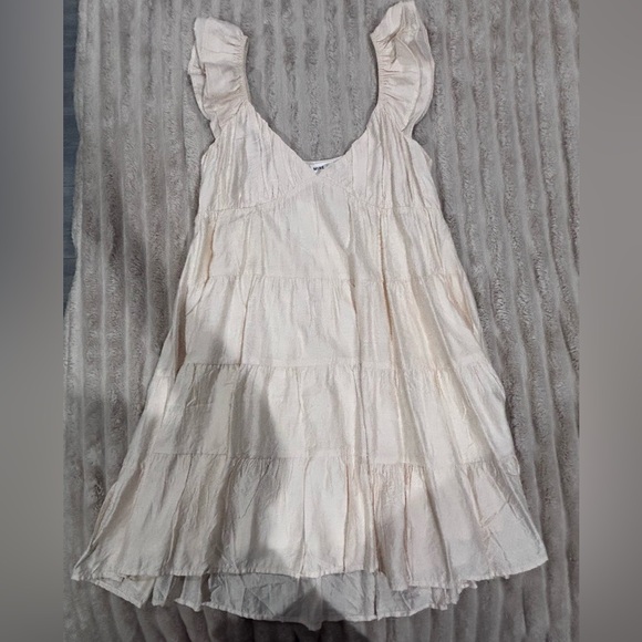mine Dresses & Skirts - Mine Cream Mini Dress